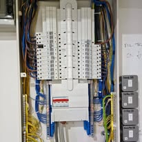 Blackdown Electrical engineer testing an electrical installation